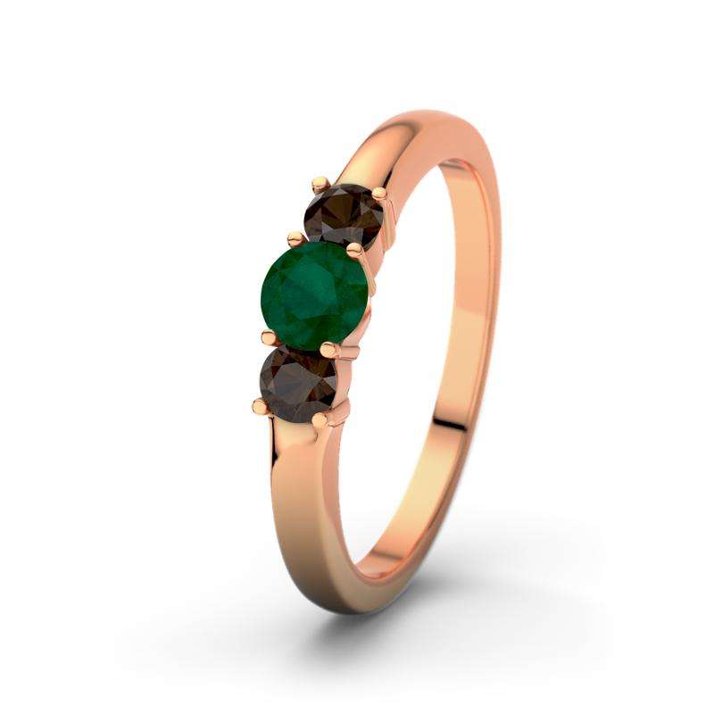 Bild von   smaragd rotgoldring rouby rjpg | Individuelle 🎁 persönliche 🎁 personalisierte Geschenke bedruckt ▪ bestickt ▪ graviert