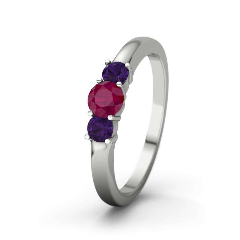 Bild von   rubin platinumring rouby pljpg | Individuelle 🎁 persönliche 🎁 personalisierte Geschenke bedruckt ▪ bestickt ▪ graviert