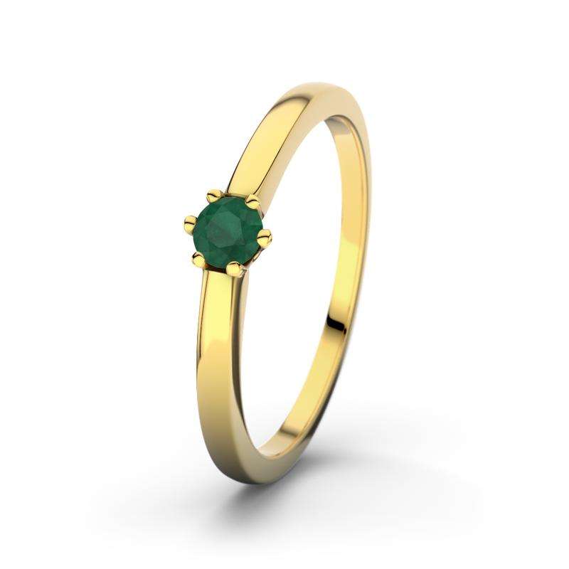 Bild von   smaragd gelbgoldring seouljpg | Individuelle 🎁 persönliche 🎁 personalisierte Geschenke bedruckt ▪ bestickt ▪ graviert