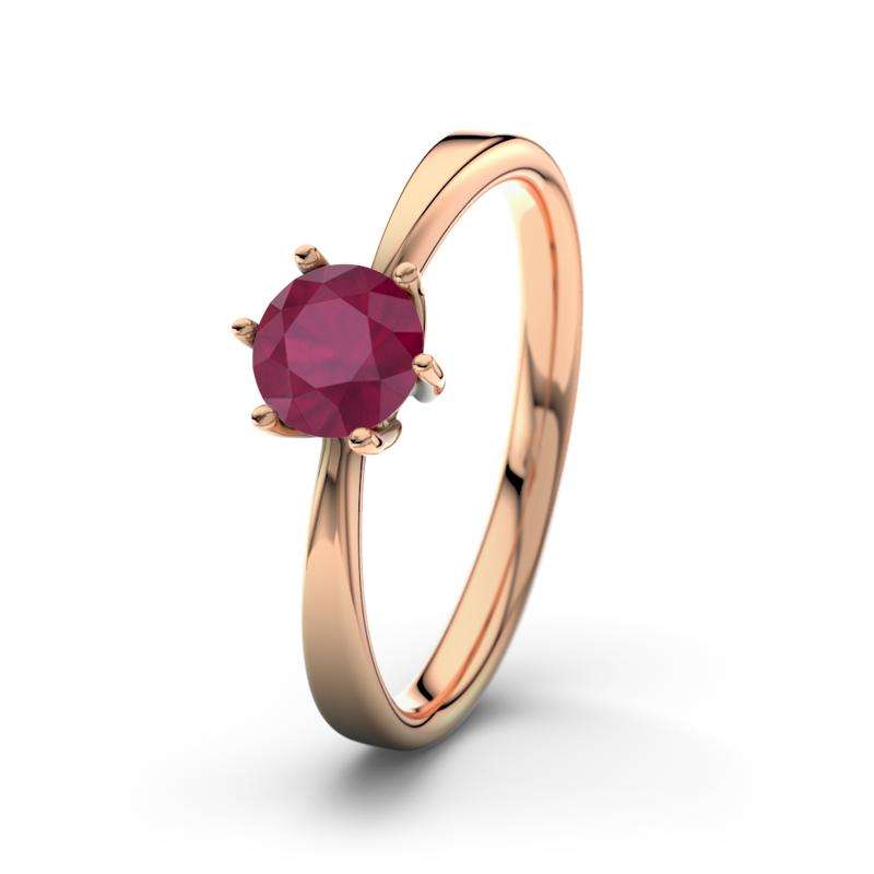 Bild von   rubin rotgoldring eve rotgojpg | Individuelle 🎁 persönliche 🎁 personalisierte Geschenke bedruckt ▪ bestickt ▪ graviert