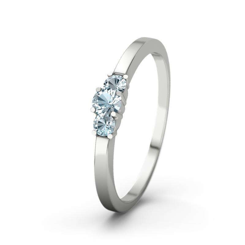 Bild von   aquamarin weissgoldring shannojpg | Individuelle 🎁 persönliche 🎁 personalisierte Geschenke bedruckt ▪ bestickt ▪ graviert