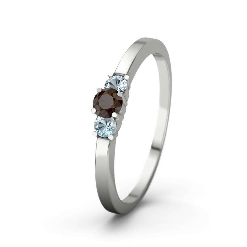 Bild von   rauchquarz platinumring shannojpg | Individuelle 🎁 persönliche 🎁 personalisierte Geschenke bedruckt ▪ bestickt ▪ graviert