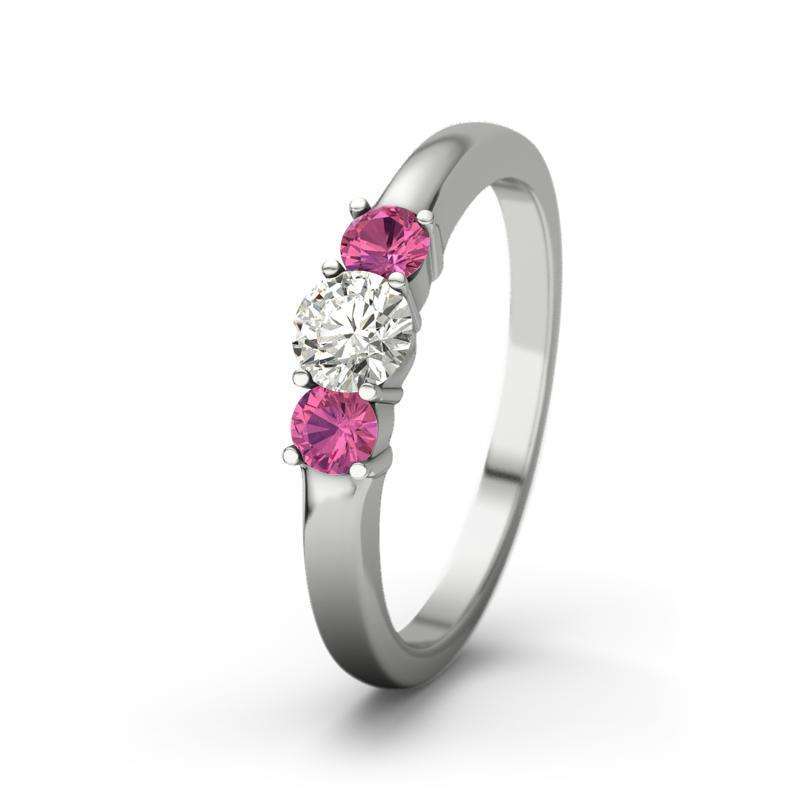 Bild von   diamant platinumring roubyjpg | Individuelle 🎁 persönliche 🎁 personalisierte Geschenke bedruckt ▪ bestickt ▪ graviert
