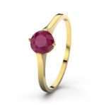 Bild von   rubin gelbgoldring summer gjpg | Individuelle 🎁 persönliche 🎁 personalisierte Geschenke bedruckt ▪ bestickt ▪ graviert