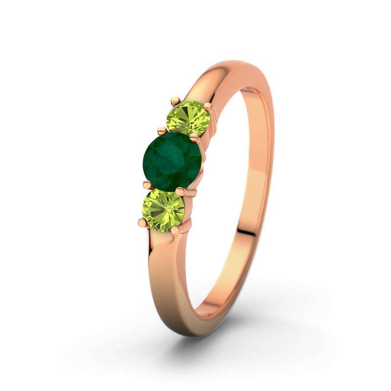 Bild von   smaragd rotgoldring rouby rjpg | Individuelle 🎁 persönliche 🎁 personalisierte Geschenke bedruckt ▪ bestickt ▪ graviert