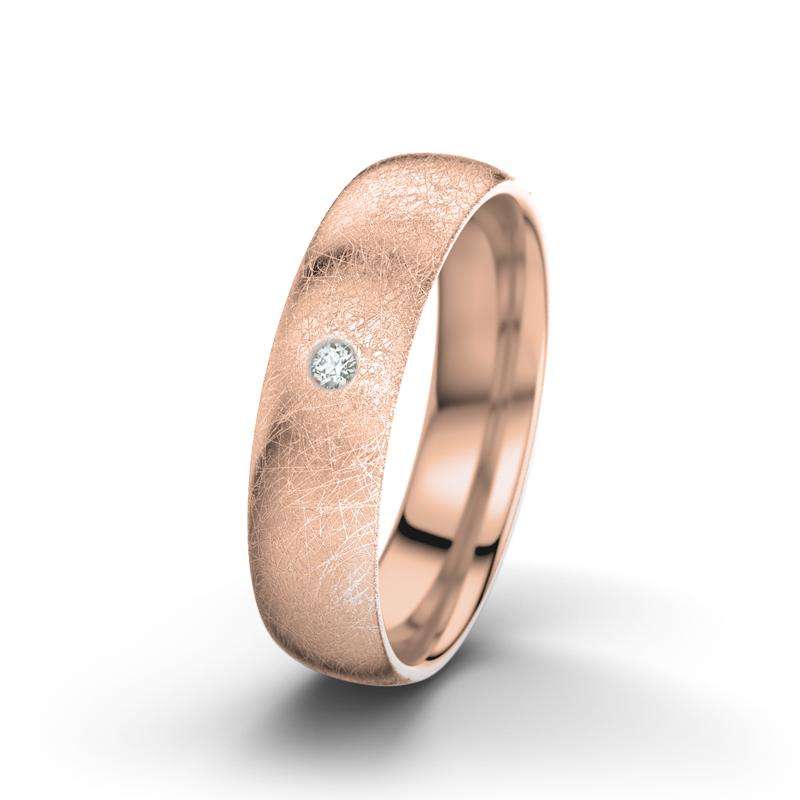 Bild von   diamant rotgold eismattring majpg | Individuelle 🎁 persönliche 🎁 personalisierte Geschenke bedruckt ▪ bestickt ▪ graviert