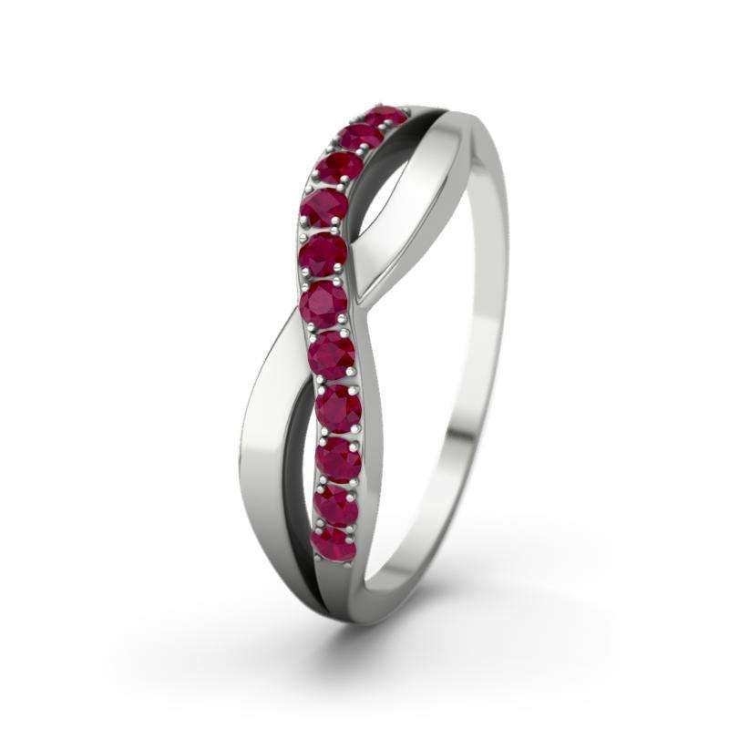Bild von   rubin weissgoldring brookelynjpg | Individuelle 🎁 persönliche 🎁 personalisierte Geschenke bedruckt ▪ bestickt ▪ graviert