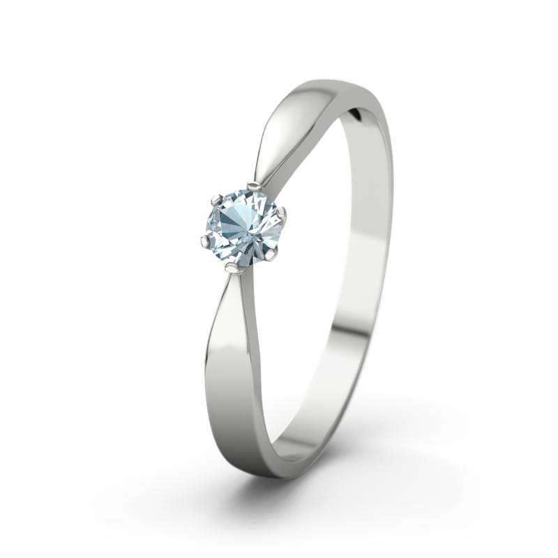 Bild von   aquamarin weissgoldring tinajpg | Individuelle 🎁 persönliche 🎁 personalisierte Geschenke bedruckt ▪ bestickt ▪ graviert