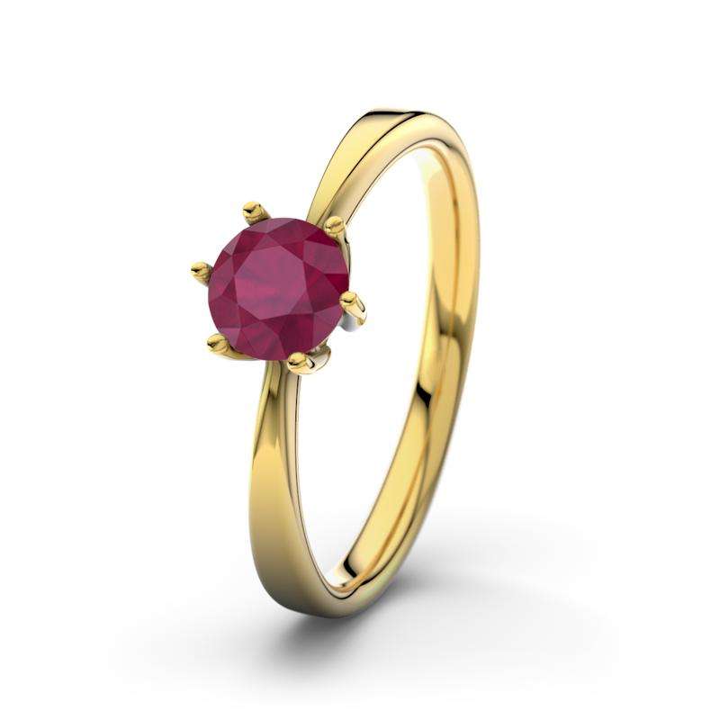 Bild von   rubin gelbgoldring eve gelbjpg | Individuelle 🎁 persönliche 🎁 personalisierte Geschenke bedruckt ▪ bestickt ▪ graviert