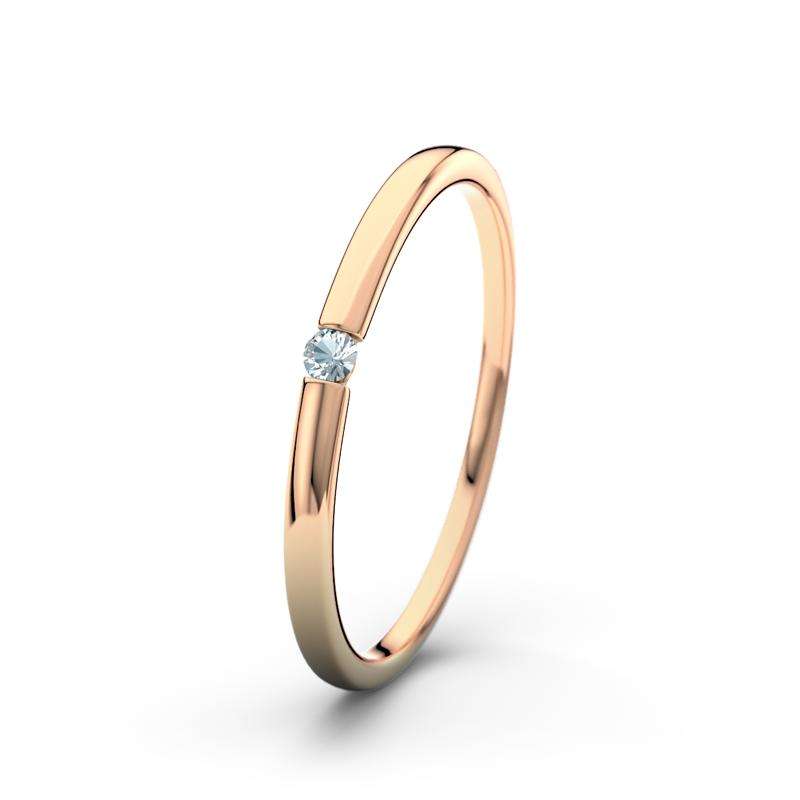 Bild von   aquamarin rotgoldring laurenjpg | Individuelle 🎁 persönliche 🎁 personalisierte Geschenke bedruckt ▪ bestickt ▪ graviert