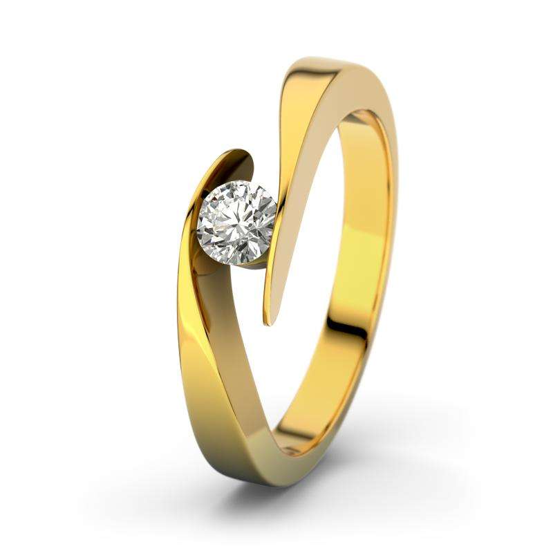 Bild von   diamant gelbgoldring summer dajpg | Individuelle 🎁 persönliche 🎁 personalisierte Geschenke bedruckt ▪ bestickt ▪ graviert