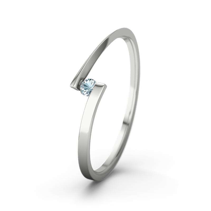 Bild von   aquamarin sterlingsilberring ljpg | Individuelle 🎁 persönliche 🎁 personalisierte Geschenke bedruckt ▪ bestickt ▪ graviert