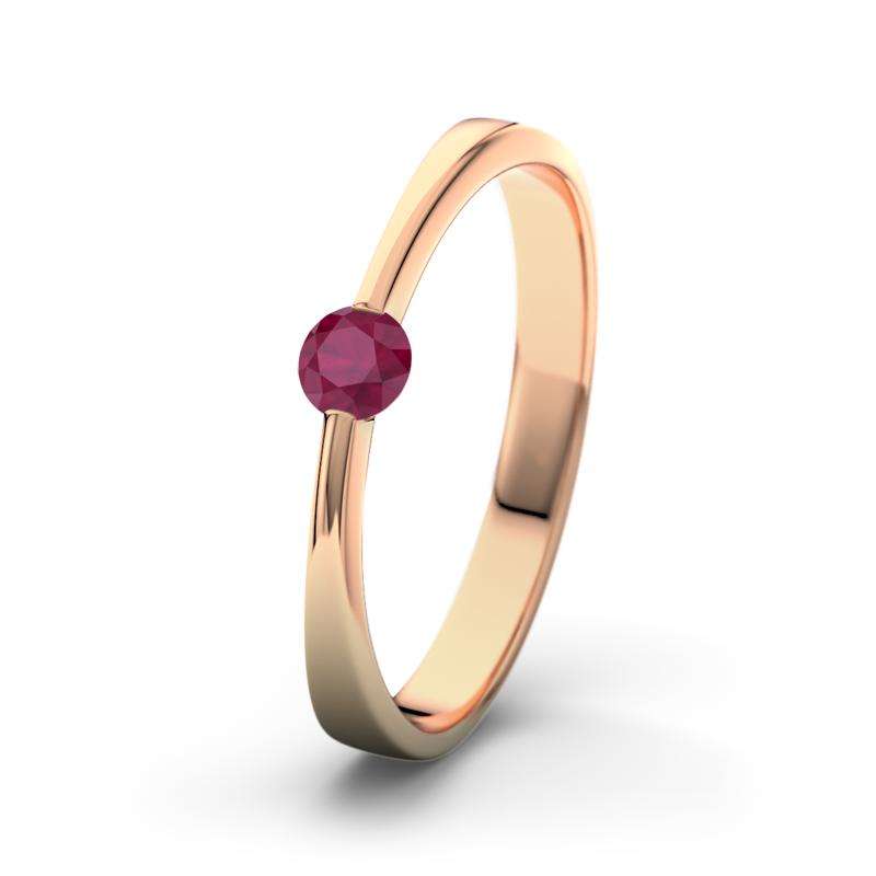Bild von   rubin rotgoldring maisie rojpg | Individuelle 🎁 persönliche 🎁 personalisierte Geschenke bedruckt ▪ bestickt ▪ graviert