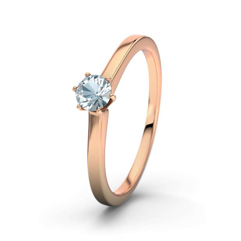 Bild von   aquamarin rotgoldring santa crjpg | Individuelle 🎁 persönliche 🎁 personalisierte Geschenke bedruckt ▪ bestickt ▪ graviert