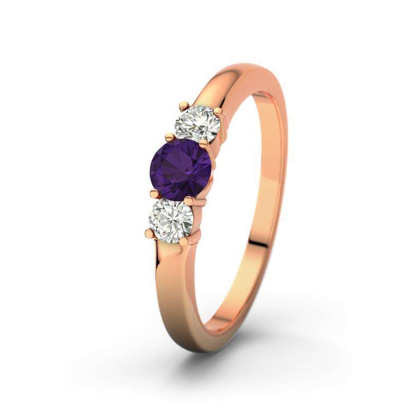 Bild von   amethyst rotgoldring roubyjpg | Individuelle 🎁 persönliche 🎁 personalisierte Geschenke bedruckt ▪ bestickt ▪ graviert