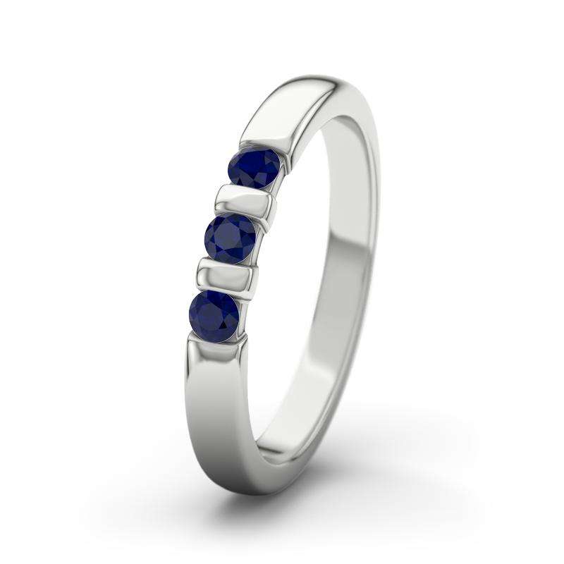 Bild von   blauer saphir sterlingsilberrijpg | Individuelle 🎁 persönliche 🎁 personalisierte Geschenke bedruckt ▪ bestickt ▪ graviert