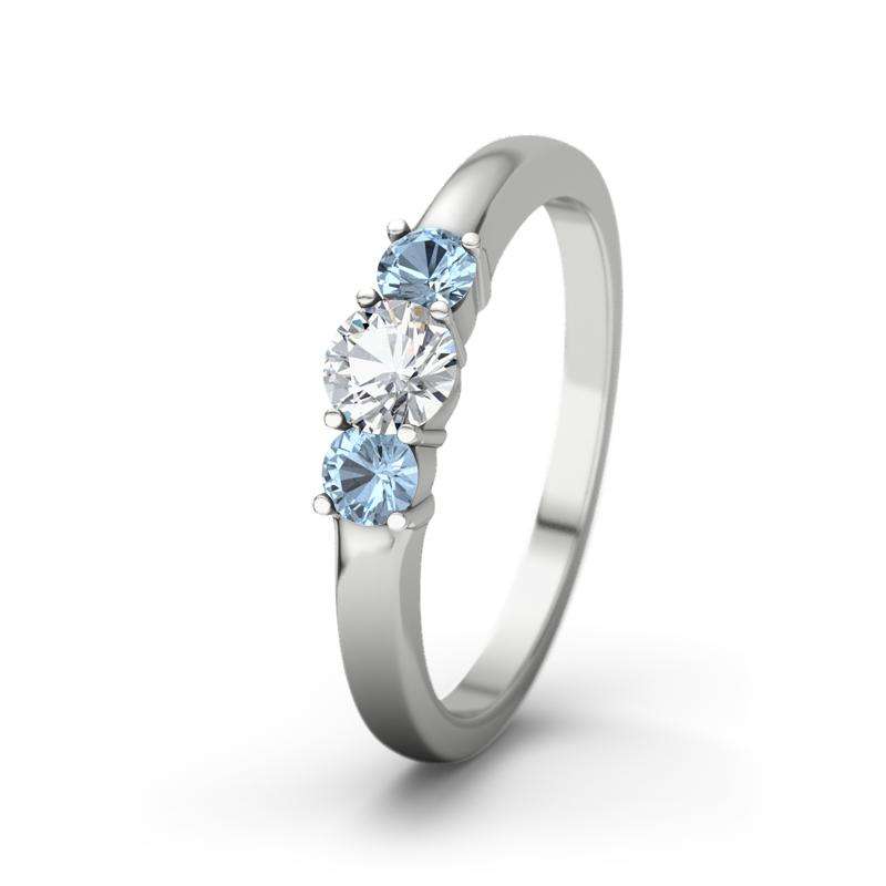 Bild von   blauer topas sterlingsilberrinjpg | Individuelle 🎁 persönliche 🎁 personalisierte Geschenke bedruckt ▪ bestickt ▪ graviert
