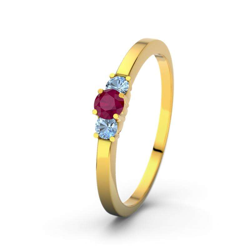 Bild von   rubin gelbgoldring shannonjpg | Individuelle 🎁 persönliche 🎁 personalisierte Geschenke bedruckt ▪ bestickt ▪ graviert