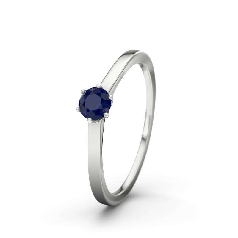 Bild von   blauer saphir sterlingsilberrijpg | Individuelle 🎁 persönliche 🎁 personalisierte Geschenke bedruckt ▪ bestickt ▪ graviert