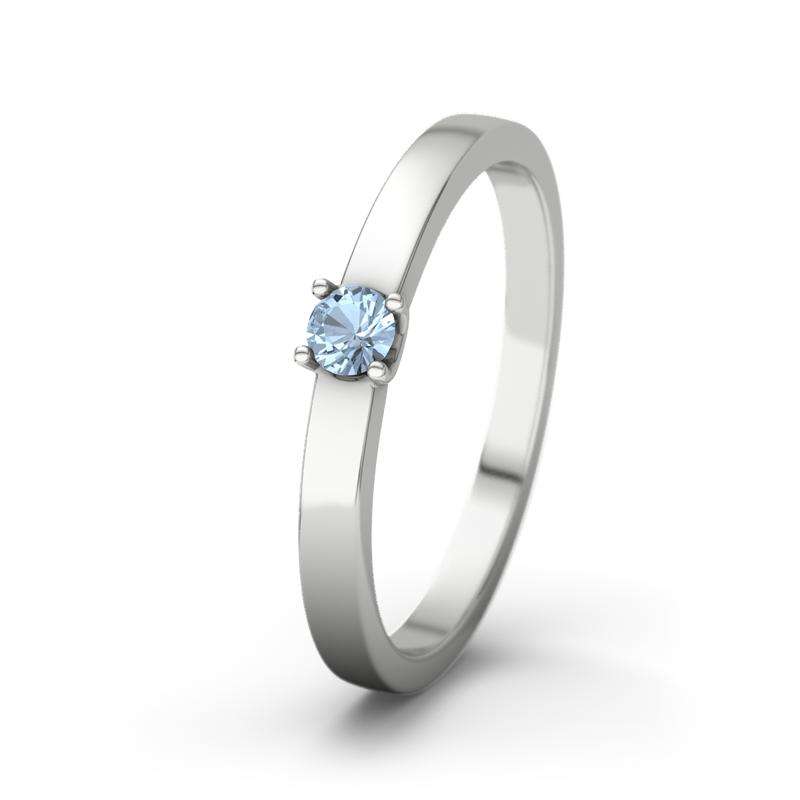 Bild von   blauer topas weissgoldring yasjpg | Individuelle 🎁 persönliche 🎁 personalisierte Geschenke bedruckt ▪ bestickt ▪ graviert