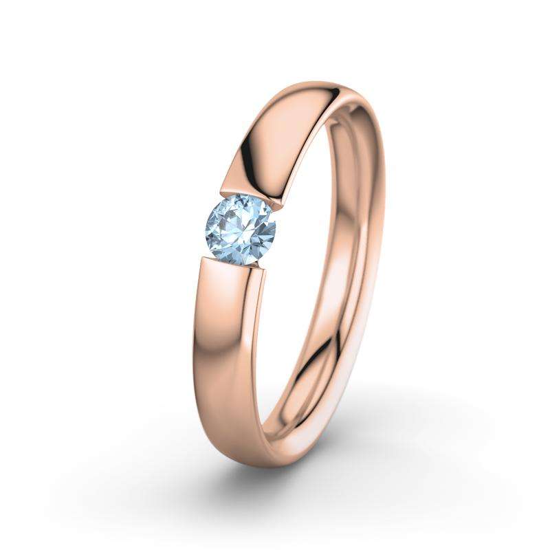 Bild von   aquamarin rotgoldring isobeljpg | Individuelle 🎁 persönliche 🎁 personalisierte Geschenke bedruckt ▪ bestickt ▪ graviert