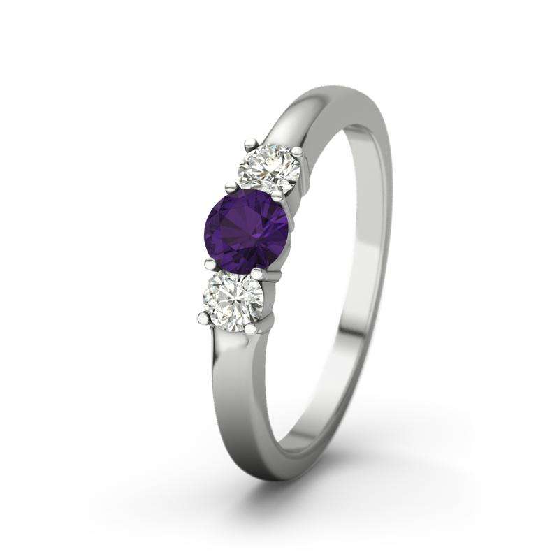 Bild von   amethyst platinumring roubyjpg | Individuelle 🎁 persönliche 🎁 personalisierte Geschenke bedruckt ▪ bestickt ▪ graviert