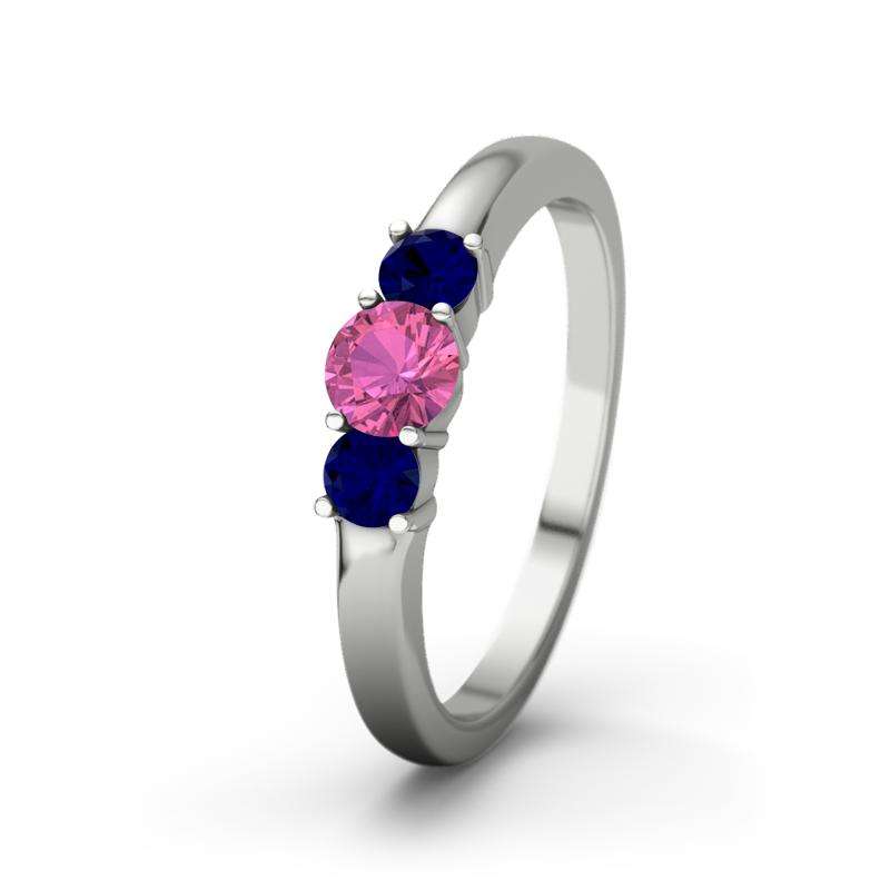 Bild von   pinker turmalin platinumring rjpg | Individuelle 🎁 persönliche 🎁 personalisierte Geschenke bedruckt ▪ bestickt ▪ graviert
