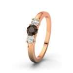 Bild von   rauchquarz rotgoldring roubyjpg | Individuelle 🎁 persönliche 🎁 personalisierte Geschenke bedruckt ▪ bestickt ▪ graviert