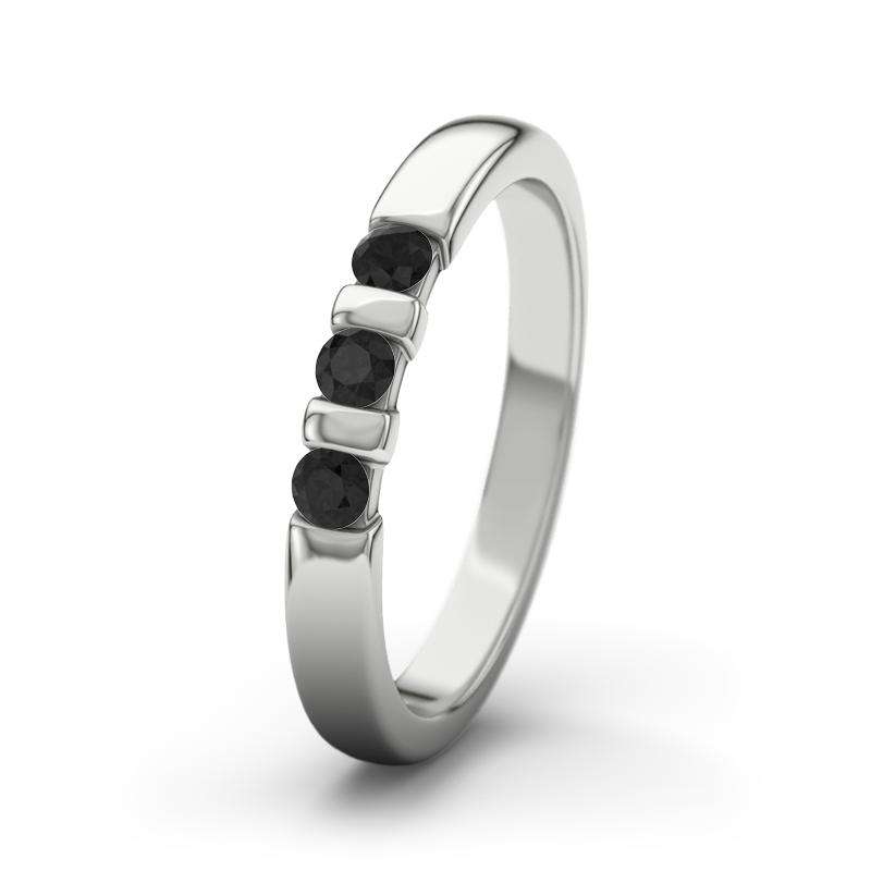 Bild von   diamant schwarz platinumring mjpg | Individuelle 🎁 persönliche 🎁 personalisierte Geschenke bedruckt ▪ bestickt ▪ graviert