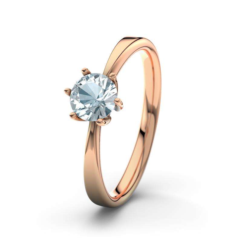 Bild von   aquamarin rotgoldring eve rjpg | Individuelle 🎁 persönliche 🎁 personalisierte Geschenke bedruckt ▪ bestickt ▪ graviert