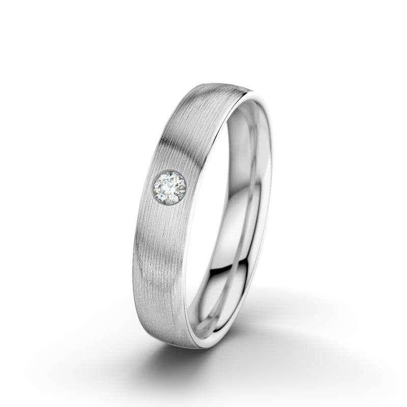 Bild von   diamant weissgold laengsmattrijpg | Individuelle 🎁 persönliche 🎁 personalisierte Geschenke bedruckt ▪ bestickt ▪ graviert