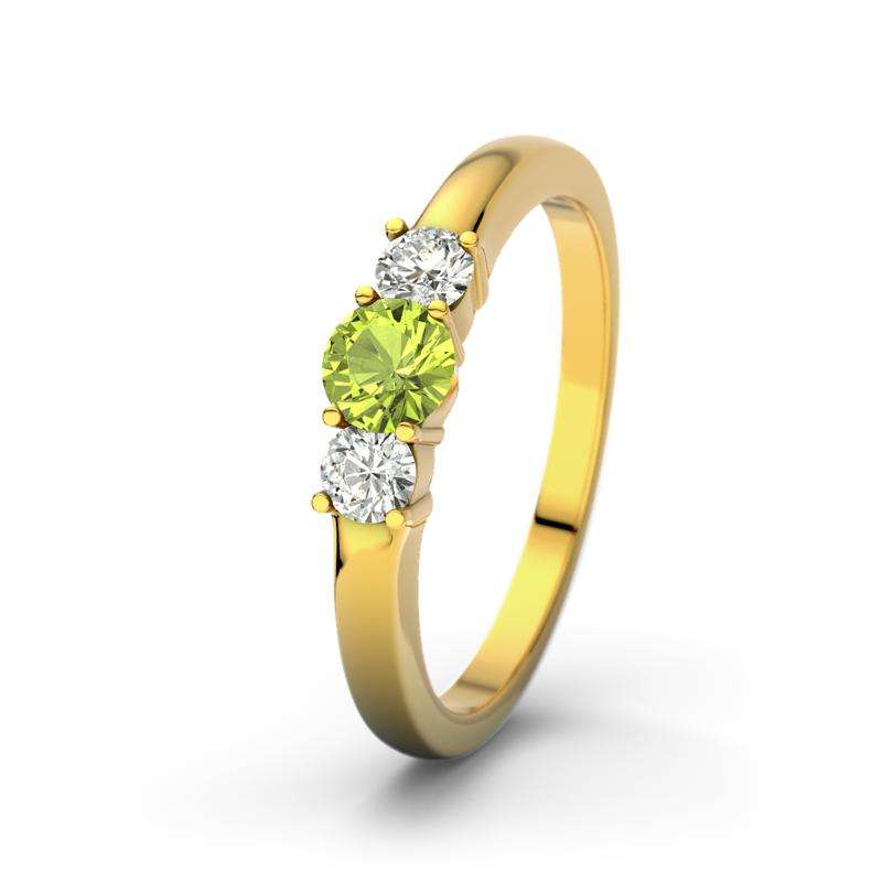 Bild von   peridot gelbgoldring roubyjpg | Individuelle 🎁 persönliche 🎁 personalisierte Geschenke bedruckt ▪ bestickt ▪ graviert