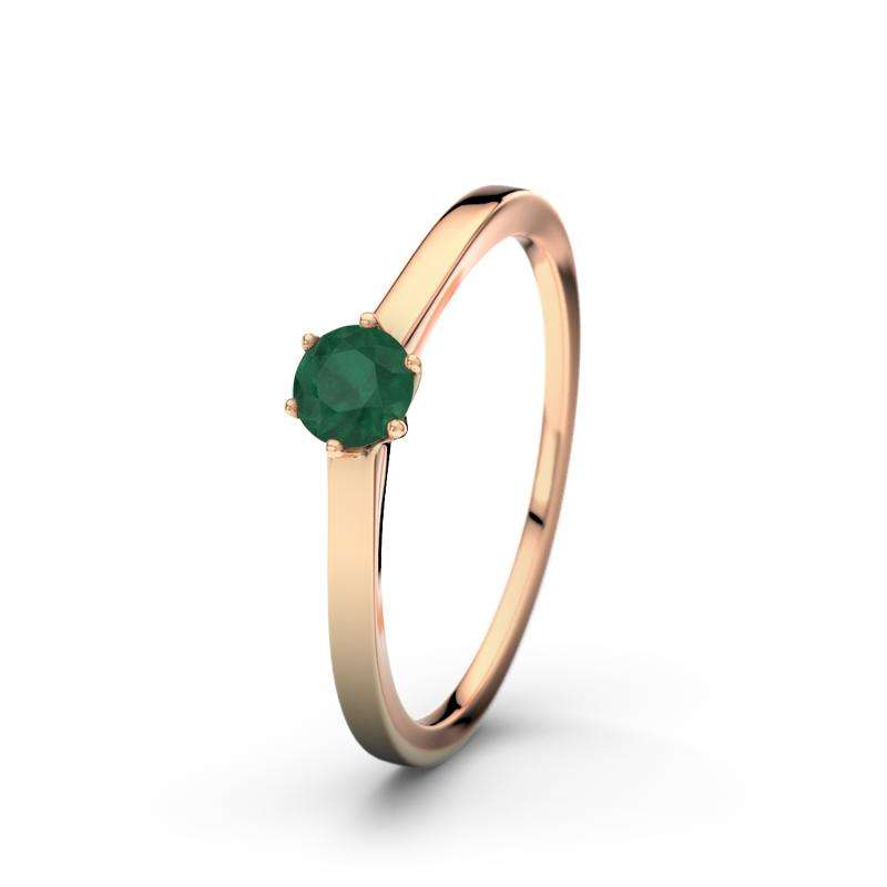 Bild von   smaragd rotgoldring banff rjpg | Individuelle 🎁 persönliche 🎁 personalisierte Geschenke bedruckt ▪ bestickt ▪ graviert