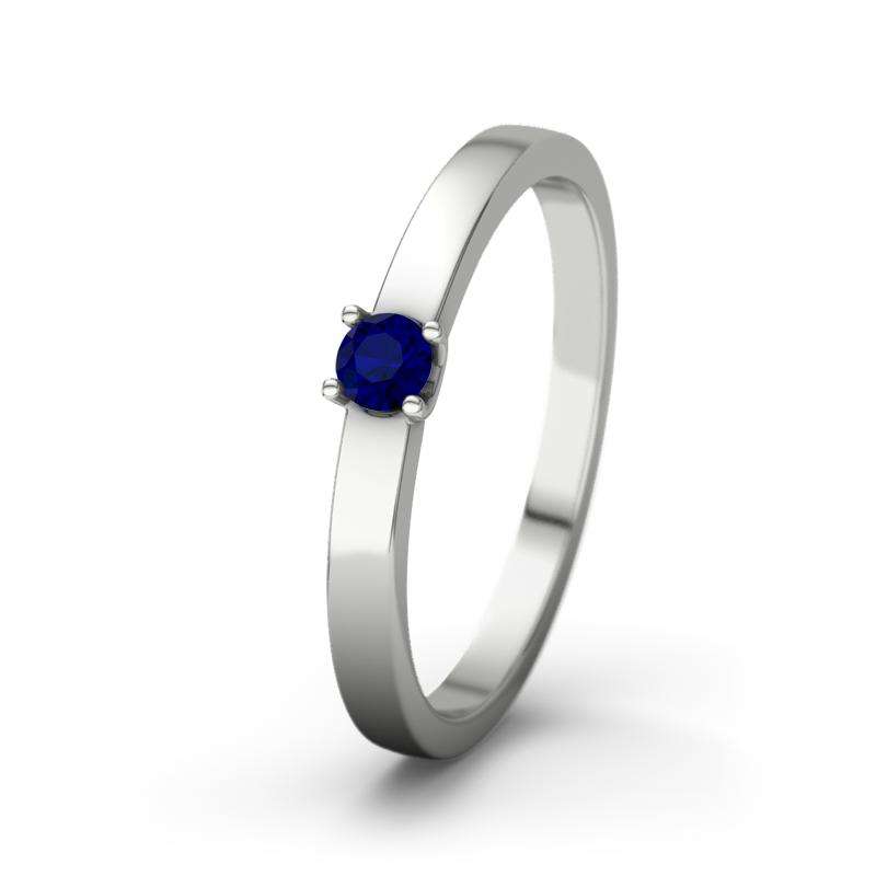 Bild von   blauer saphir platinumring yasjpg | Individuelle 🎁 persönliche 🎁 personalisierte Geschenke bedruckt ▪ bestickt ▪ graviert