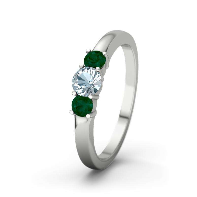 Bild von   aquamarin sterlingsilberring rjpg | Individuelle 🎁 persönliche 🎁 personalisierte Geschenke bedruckt ▪ bestickt ▪ graviert