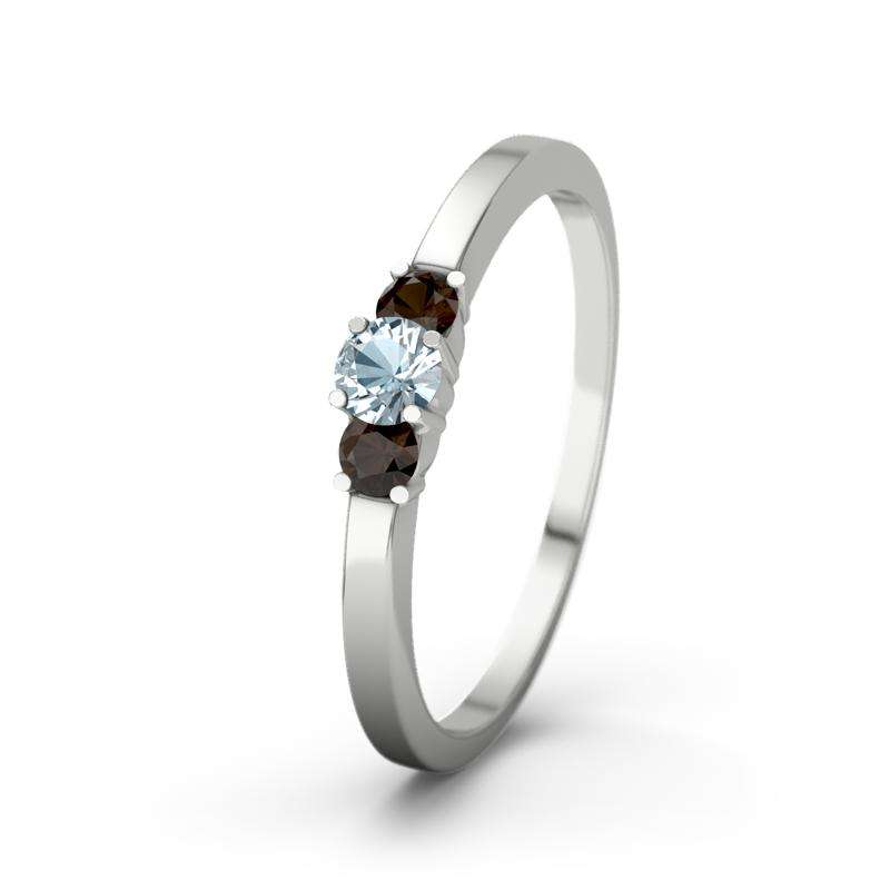 Bild von   aquamarin weissgoldring shannojpg | Individuelle 🎁 persönliche 🎁 personalisierte Geschenke bedruckt ▪ bestickt ▪ graviert