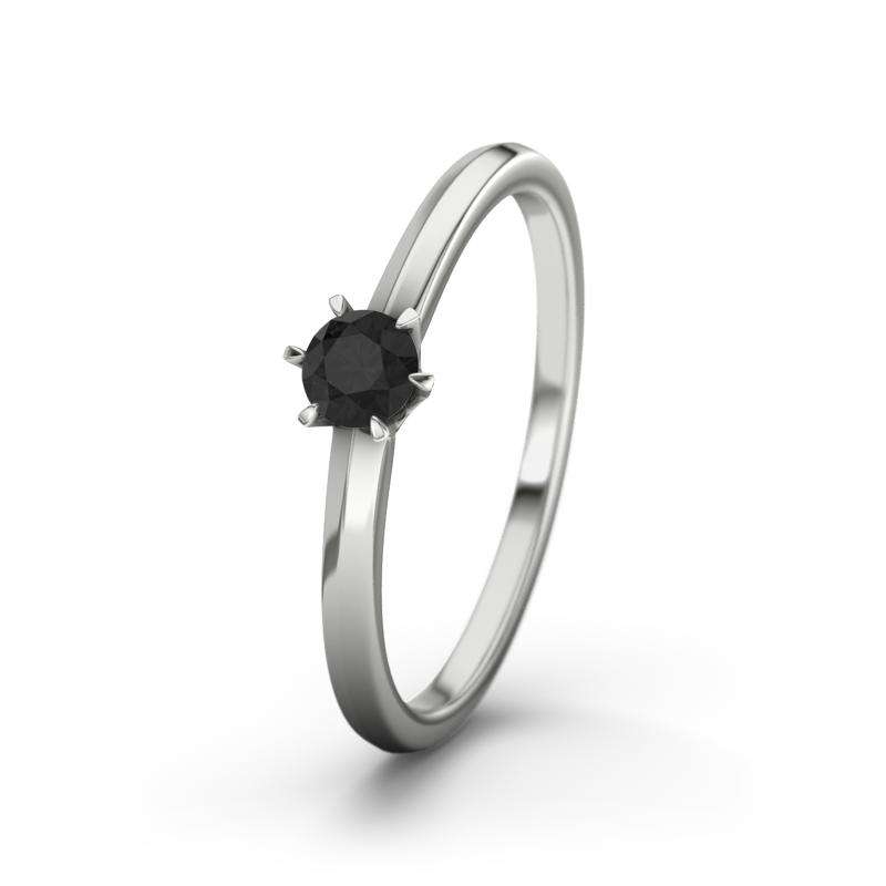 Bild von   diamant schwarz platinumring mjpg | Individuelle 🎁 persönliche 🎁 personalisierte Geschenke bedruckt ▪ bestickt ▪ graviert