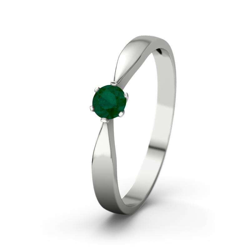 Bild von   smaragd platinumring tina pjpg | Individuelle 🎁 persönliche 🎁 personalisierte Geschenke bedruckt ▪ bestickt ▪ graviert