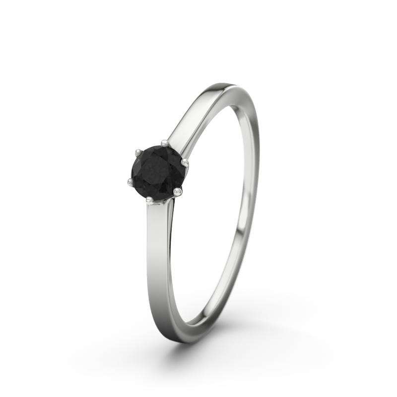Bild von   diamant schwarz platinumring bjpg | Individuelle 🎁 persönliche 🎁 personalisierte Geschenke bedruckt ▪ bestickt ▪ graviert
