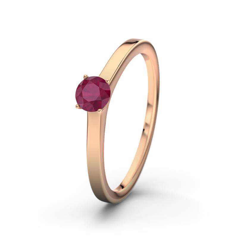 Bild von   rubin rotgoldring manila rojpg | Individuelle 🎁 persönliche 🎁 personalisierte Geschenke bedruckt ▪ bestickt ▪ graviert