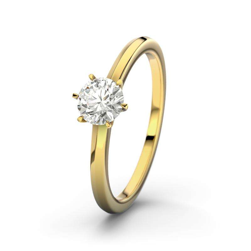 Bild von   diamant gelbgoldring kansasjpg | Individuelle 🎁 persönliche 🎁 personalisierte Geschenke bedruckt ▪ bestickt ▪ graviert