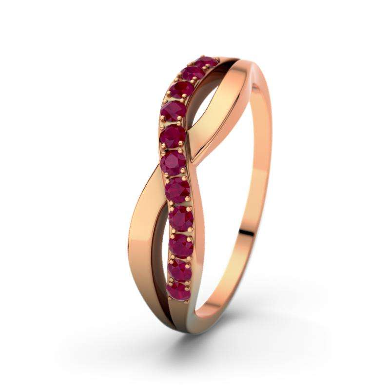 Bild von   rubin rotgoldring brookelynjpg | Individuelle 🎁 persönliche 🎁 personalisierte Geschenke bedruckt ▪ bestickt ▪ graviert