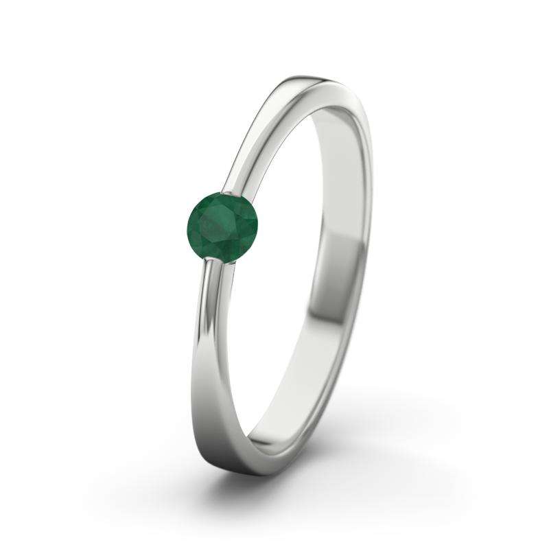 Bild von   smaragd platinumring maisiejpg | Individuelle 🎁 persönliche 🎁 personalisierte Geschenke bedruckt ▪ bestickt ▪ graviert
