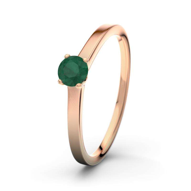 Bild von   smaragd rotgoldring jenniferjpg | Individuelle 🎁 persönliche 🎁 personalisierte Geschenke bedruckt ▪ bestickt ▪ graviert