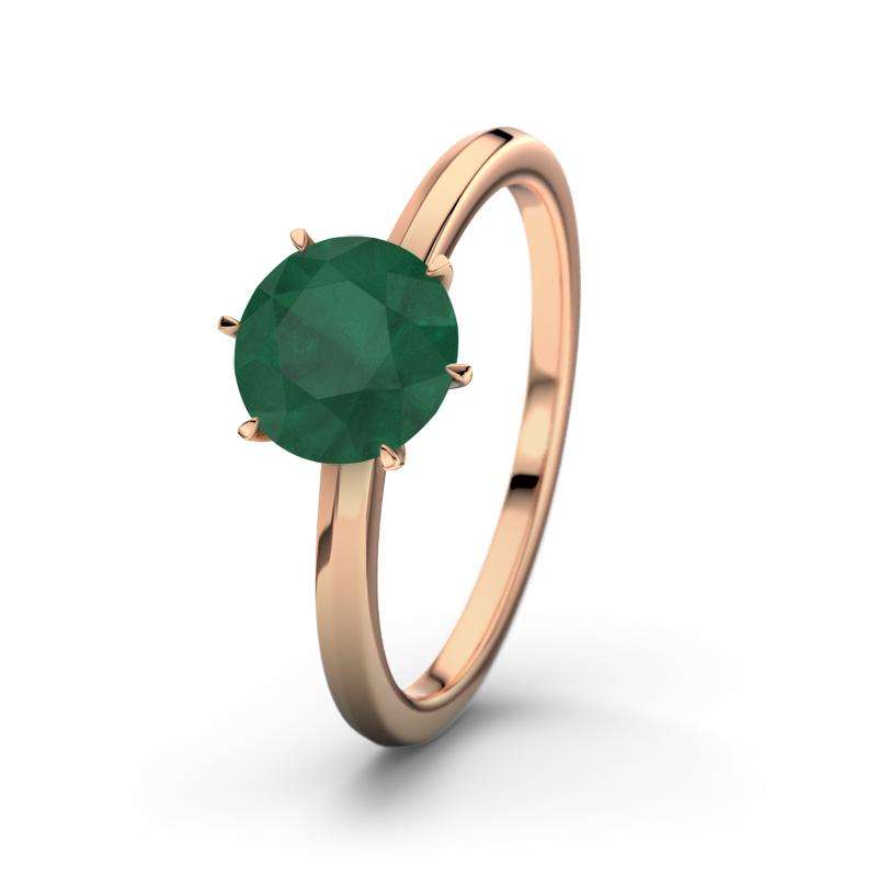 Bild von   smaragd rotgoldring alhambrajpg | Individuelle 🎁 persönliche 🎁 personalisierte Geschenke bedruckt ▪ bestickt ▪ graviert