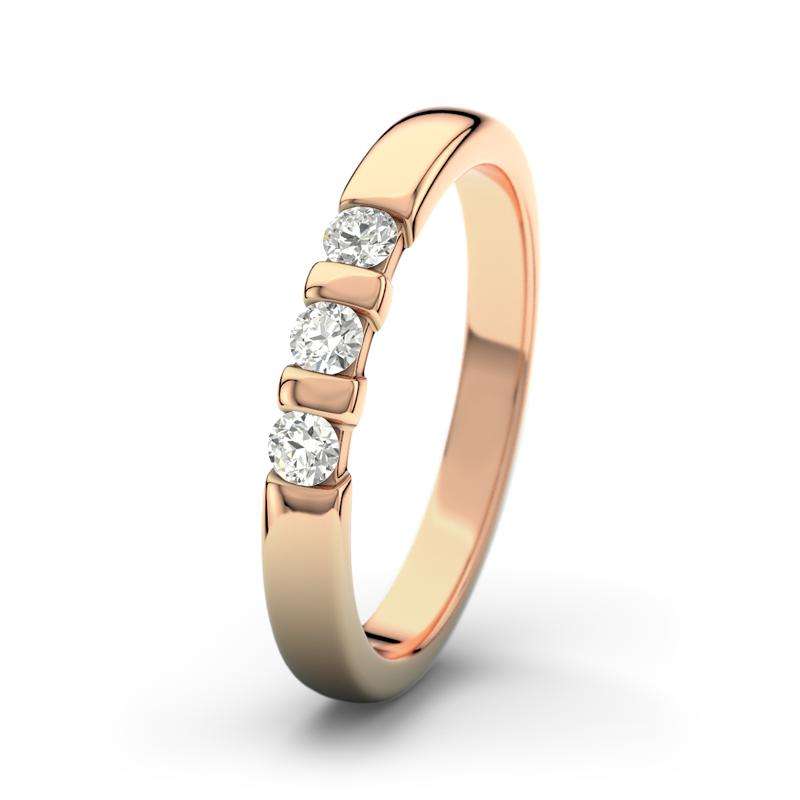 Bild von   diamant rotgoldring melissajpg | Individuelle 🎁 persönliche 🎁 personalisierte Geschenke bedruckt ▪ bestickt ▪ graviert