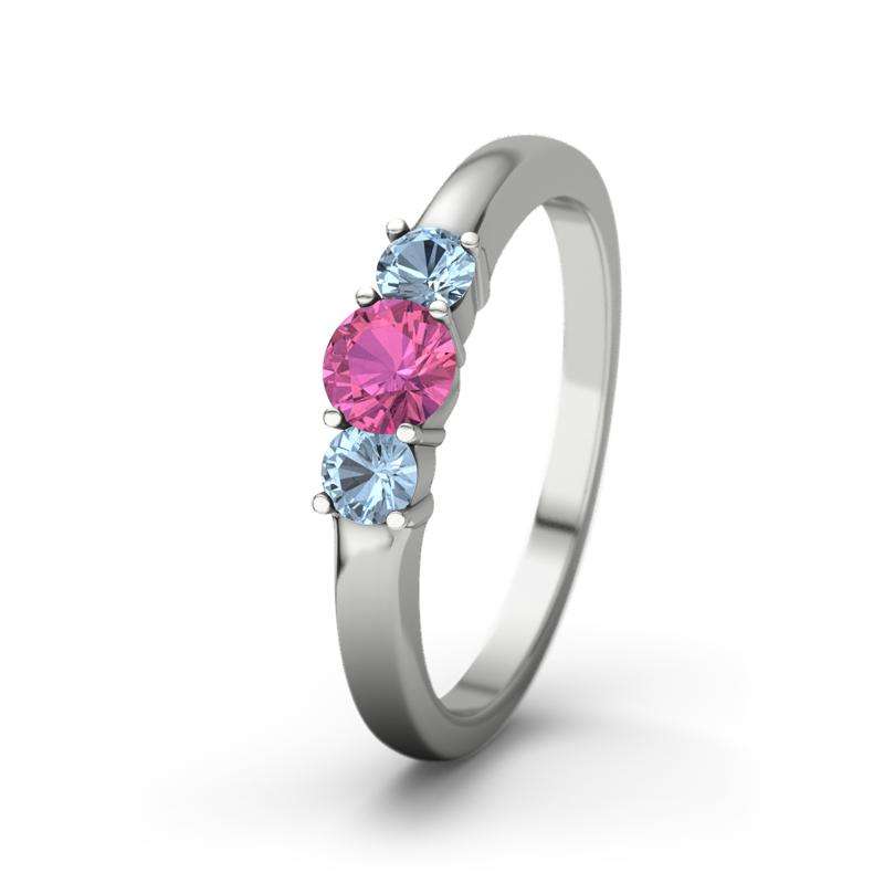 Bild von   pinker turmalin platinumring rjpg | Individuelle 🎁 persönliche 🎁 personalisierte Geschenke bedruckt ▪ bestickt ▪ graviert