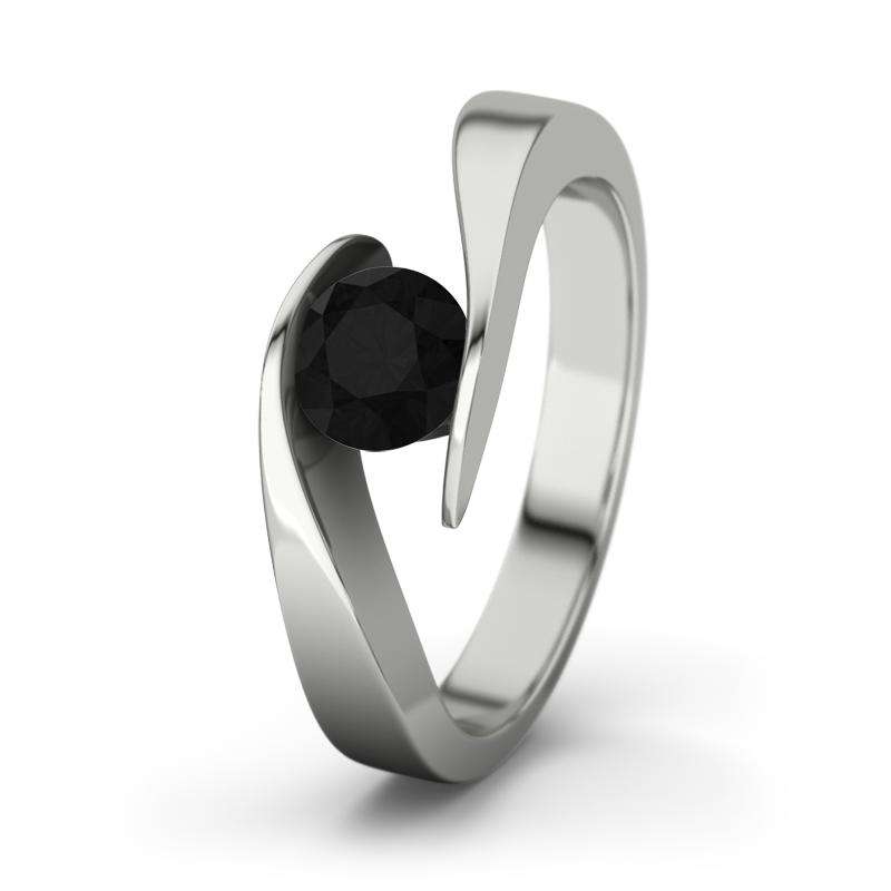 Bild von   diamant schwarz platinumring sjpg | Individuelle 🎁 persönliche 🎁 personalisierte Geschenke bedruckt ▪ bestickt ▪ graviert
