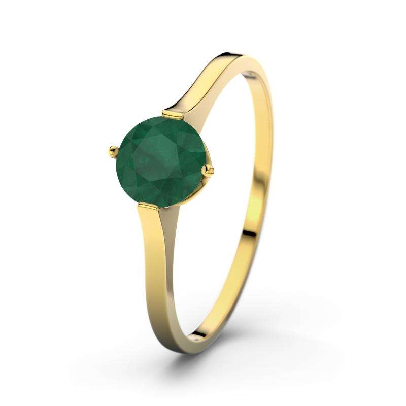 Bild von   smaragd gelbgoldring summerjpg | Individuelle 🎁 persönliche 🎁 personalisierte Geschenke bedruckt ▪ bestickt ▪ graviert