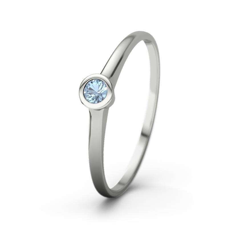 Bild von   blauer topas platinumring libbjpg | Individuelle 🎁 persönliche 🎁 personalisierte Geschenke bedruckt ▪ bestickt ▪ graviert